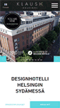 Mobile Screenshot of klauskhotel.com